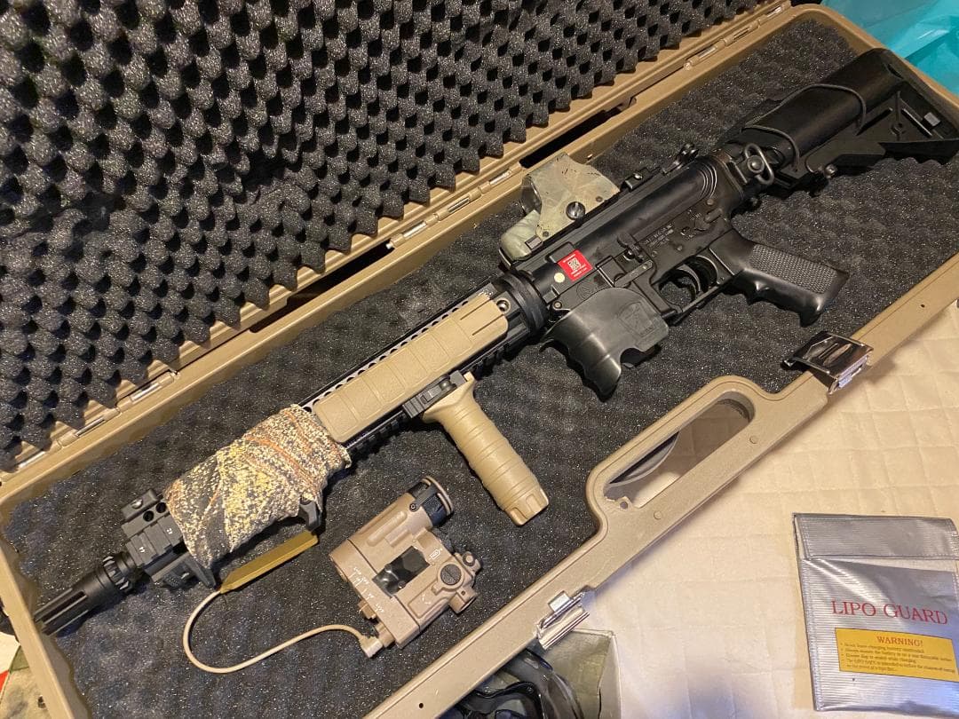 超値下げ&即決！【マルイ】次世代_SOPMOD_M4カスタム_ガチムチセット！