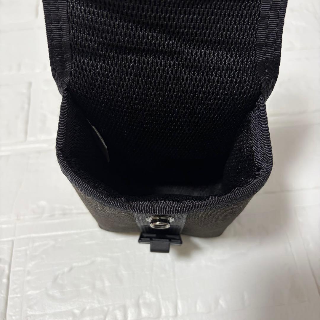 美品　ブリーフィング ラウンド小物 TL スコープボックスポーチ 黒