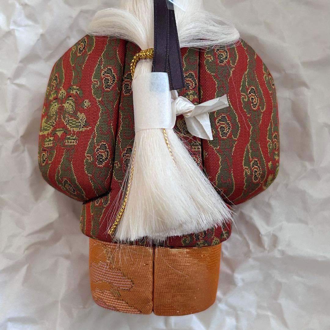 高級人形　伝統工芸品　芳俊作 共白髪 高砂人形