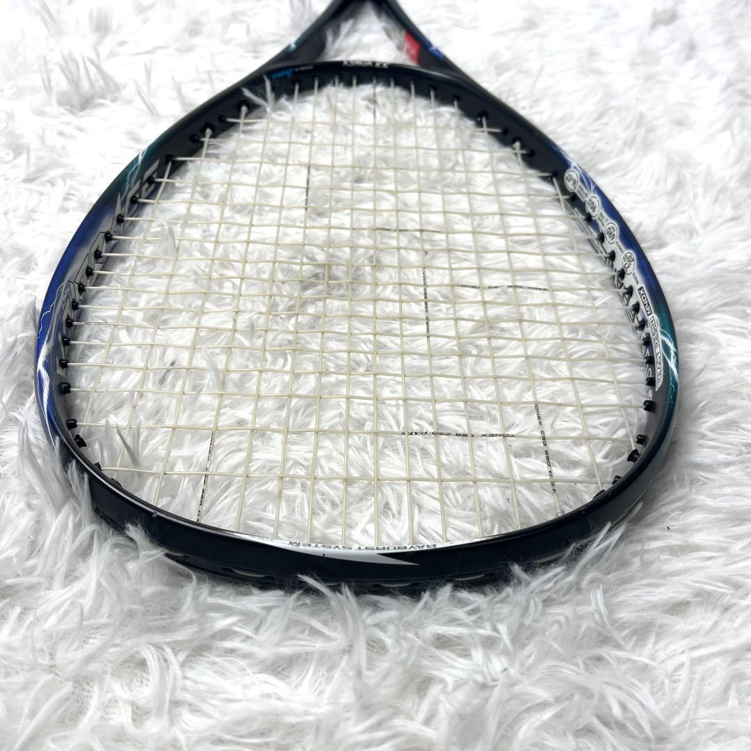 【美品】 ヨネックス ボルトレイジ 5V ソフトテニス ラケット UL1 前衛用