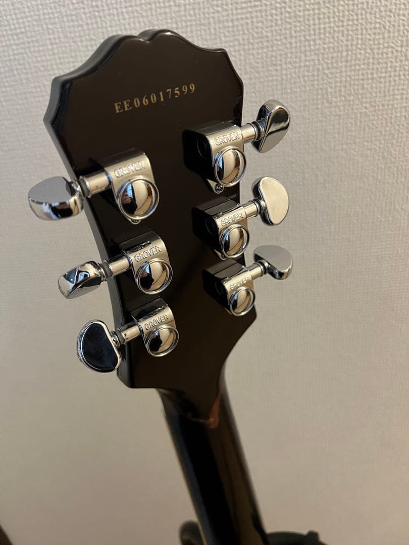 Epiphone Les Paul standard ネック折れ補修済み