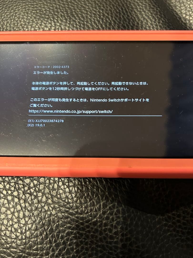 Nintendo Switch Lite コーラル本体　ジャンク　付属品あり