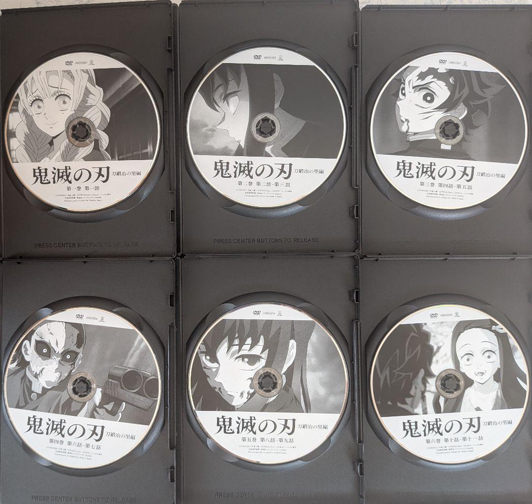 DVD　鬼滅の刃 立志、無限列車、 遊郭、刀鍛冶の里、柱稽古　全31巻　コンプ