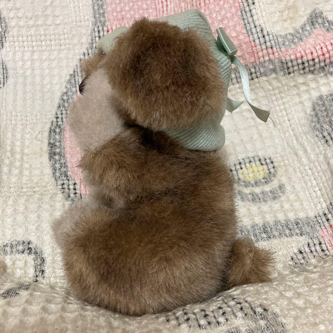 昭和レトロ　ON THE GRASS 犬　ぬいぐるみ　中古品