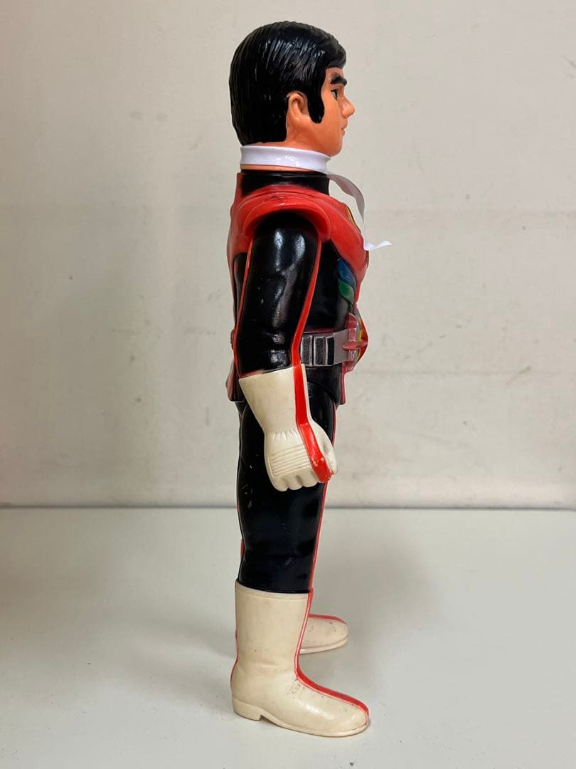 旧バンダイ 仮面ライダー ストロンガー 面取れ 当時物 石森プロ ソフビ