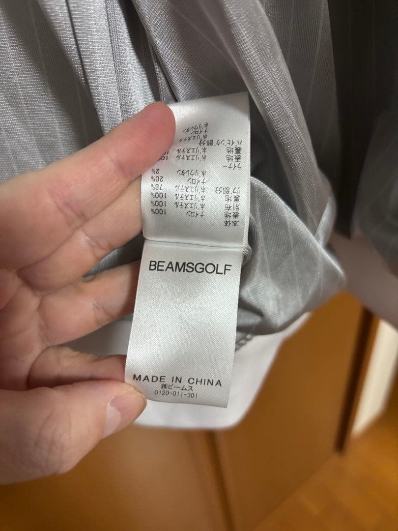 【美品】BEAMSGOLF パープルレーベル 3wayタラッティブルゾン