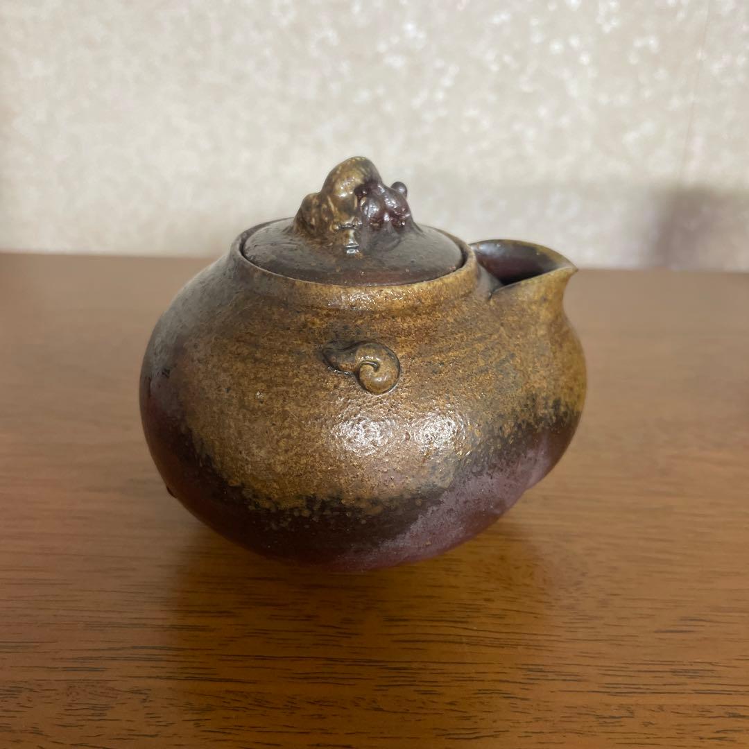 備前焼 宝瓶 竜のつまみ