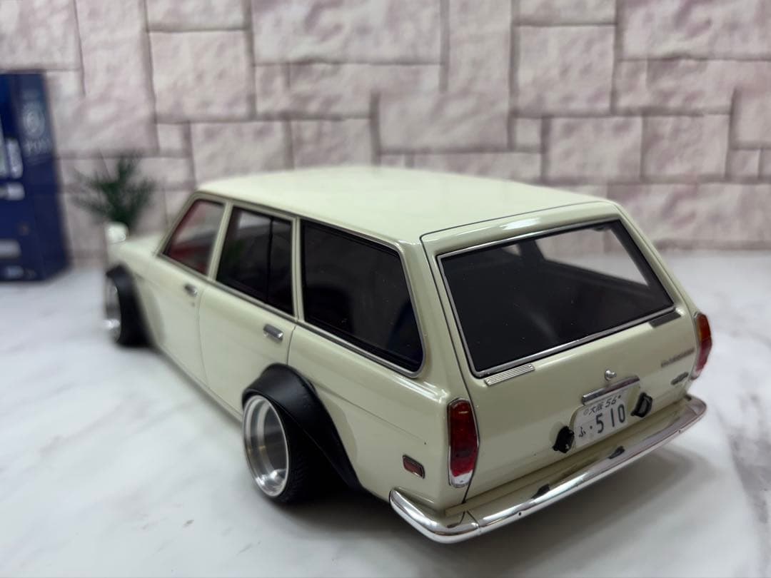 1/18ミニカー IG 510ブル　ワタナベ深リムスーパーワイドカスタム