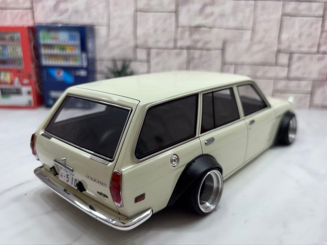 1/18ミニカー IG 510ブル　ワタナベ深リムスーパーワイドカスタム