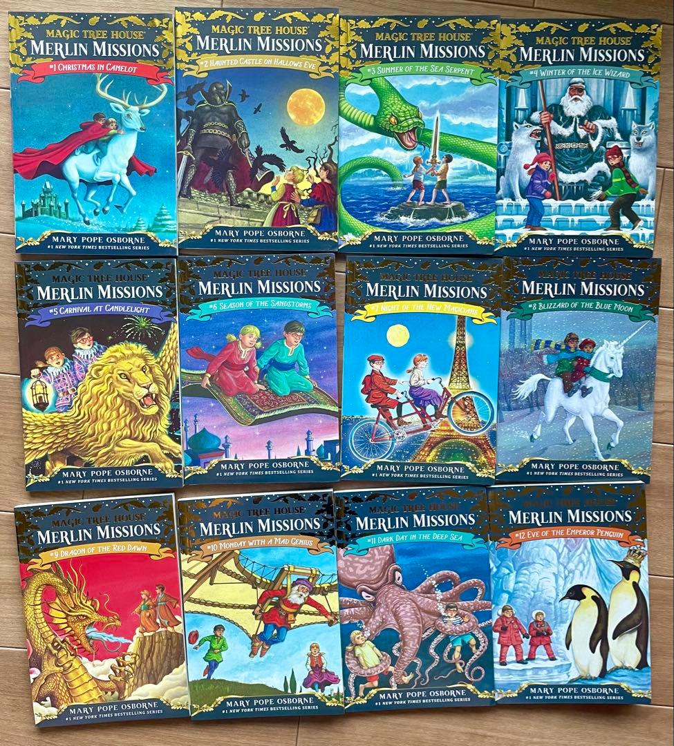 新品Magic Tree Houseシリーズ1 -2英語絵本66冊