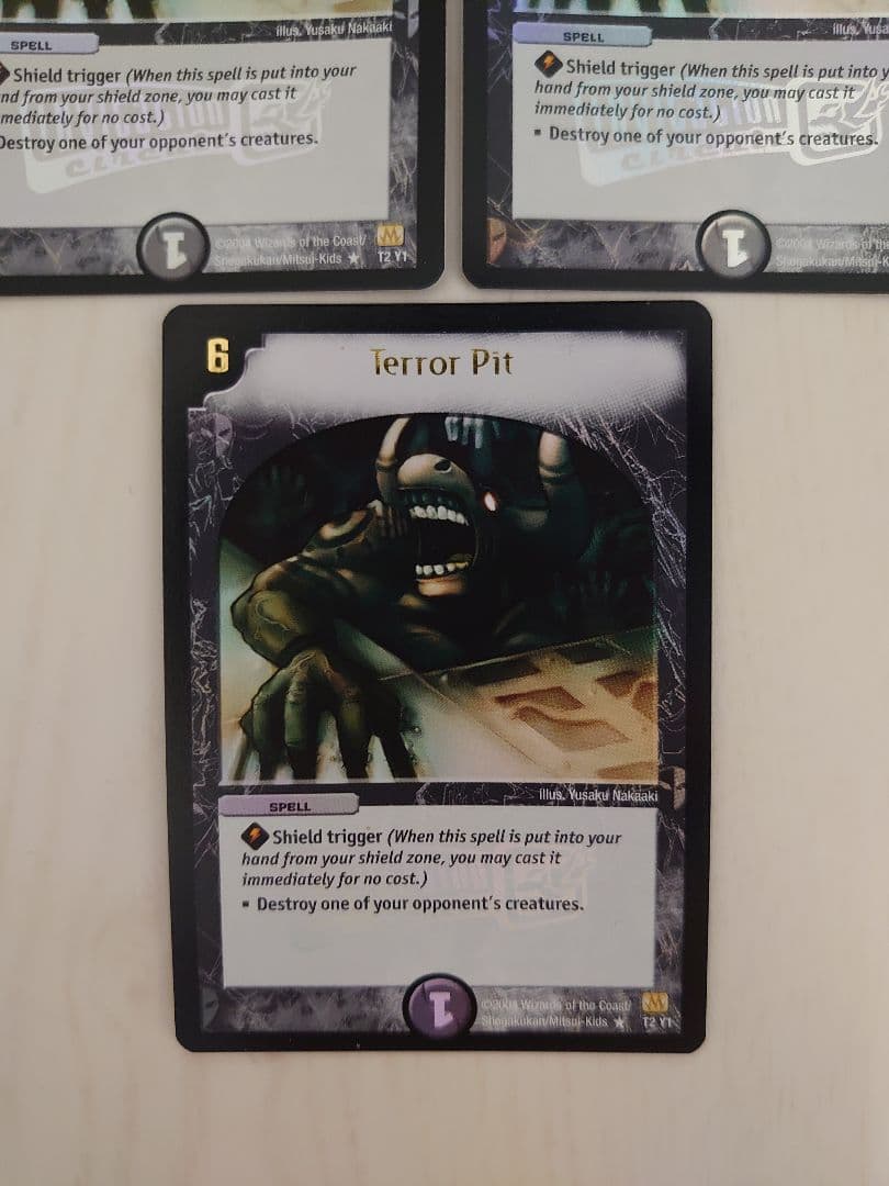 デーモン・ハンド　Terror Pit 3枚　英語版 英語プロモ
