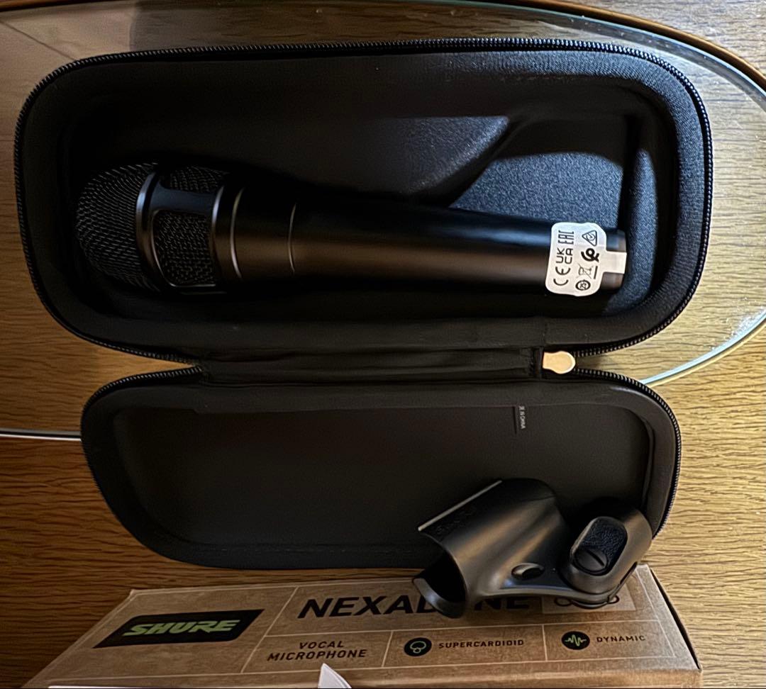 新品同様・SHURE NEXADYNE 8/S ¥44,000円SM58の後継機