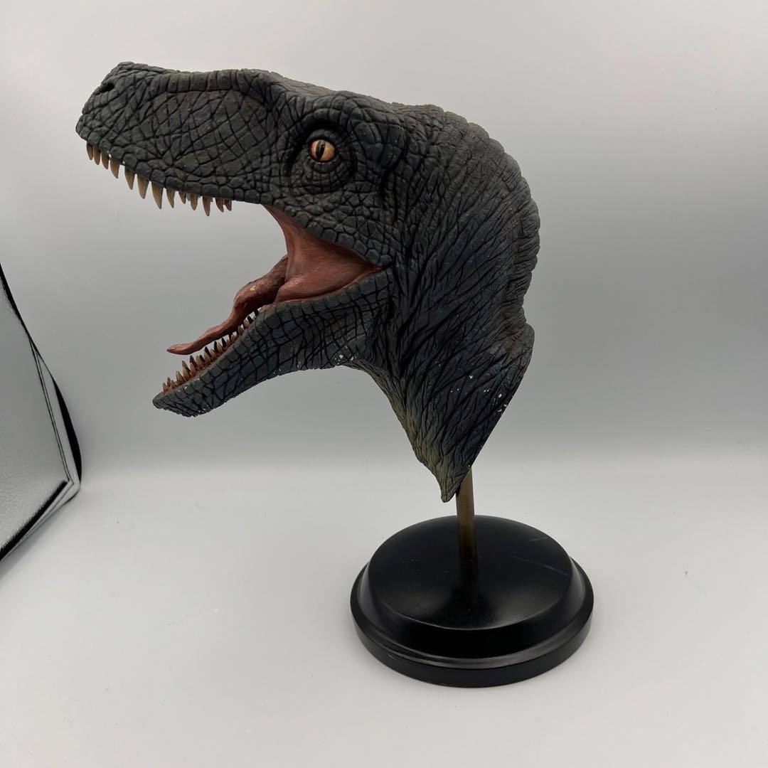 恐竜　ラプトル　大型バスト　1/2　？　フィギュア　検　現状品