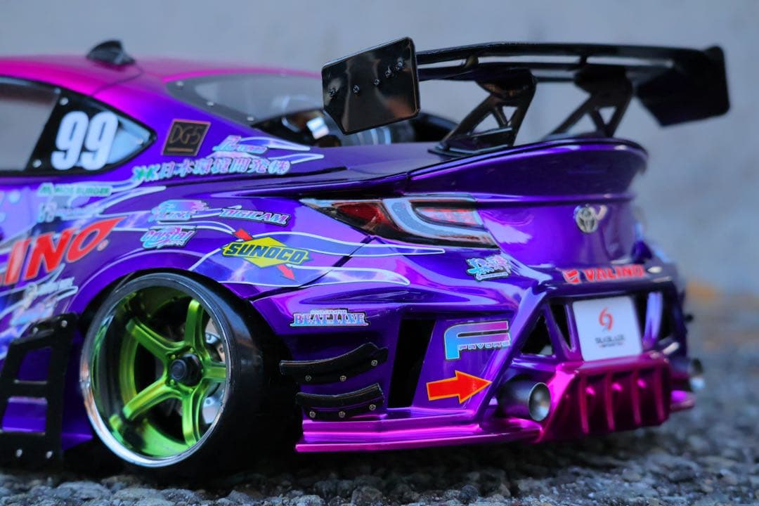 紅*麗様 アディクション GR86 中村直樹 2025D1バージョンボディ　未使