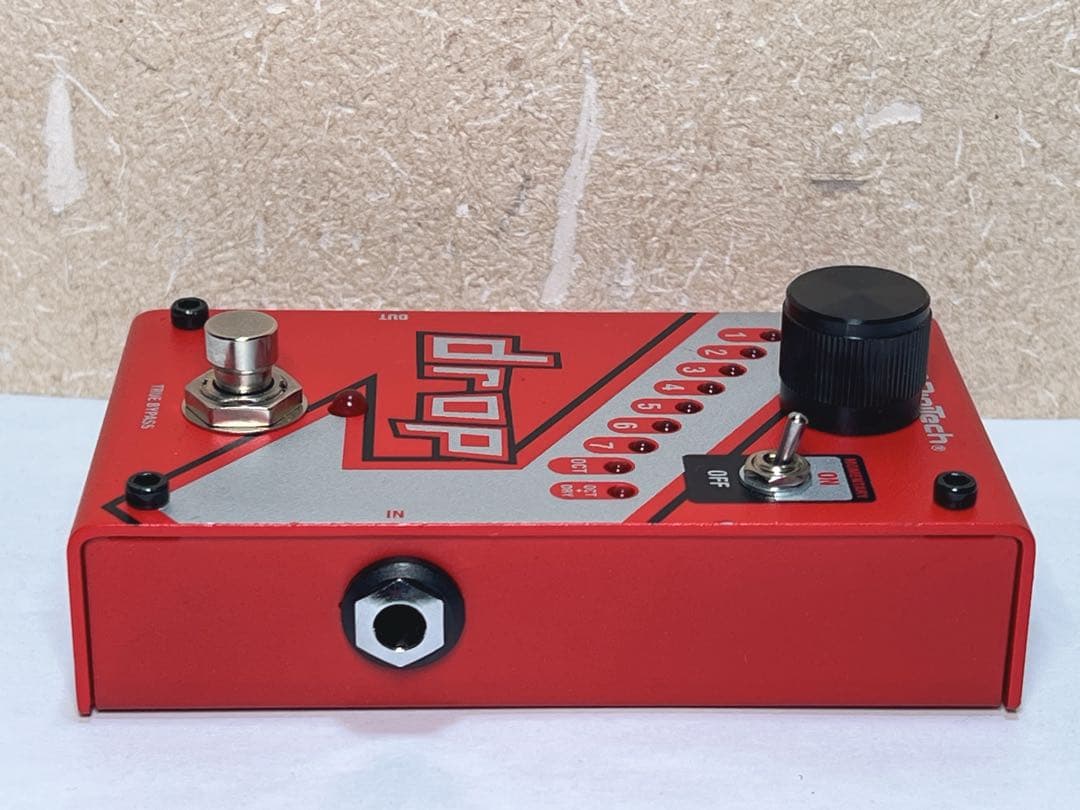DigiTech drop ギターエフェクター 赤