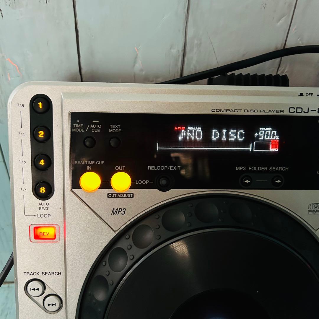 パイオニア　Pioneer CDJ-800MK2 2台セット CDデッキ　説明書