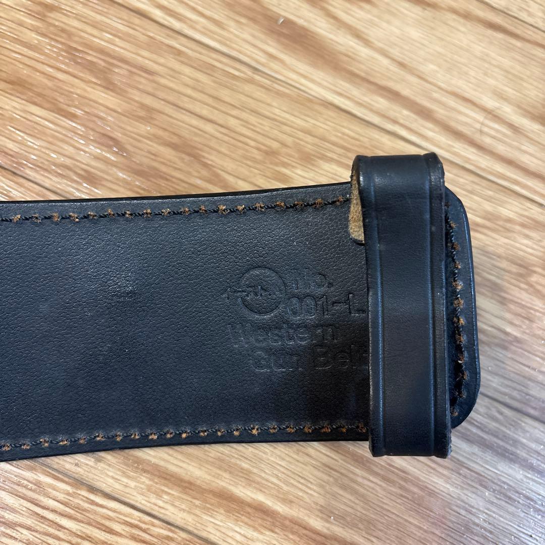 イースト.A ウエスタンガンベルト　黒