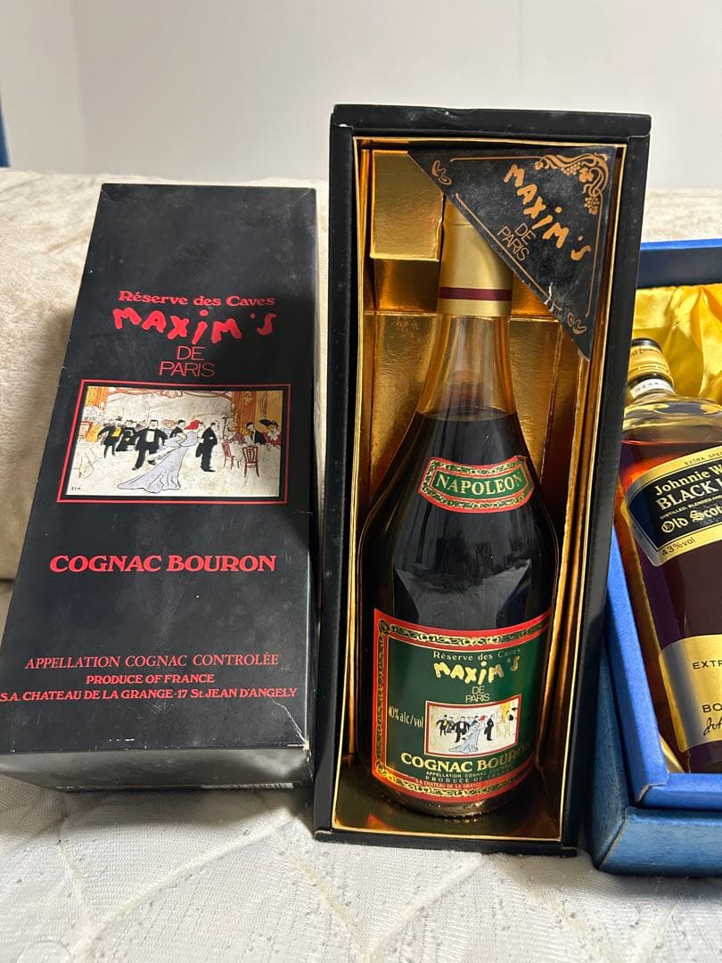 t*5様 ￼古酒★豪華★ ジョニーウォーカー黒ラベル、レミーマルタン Hine等