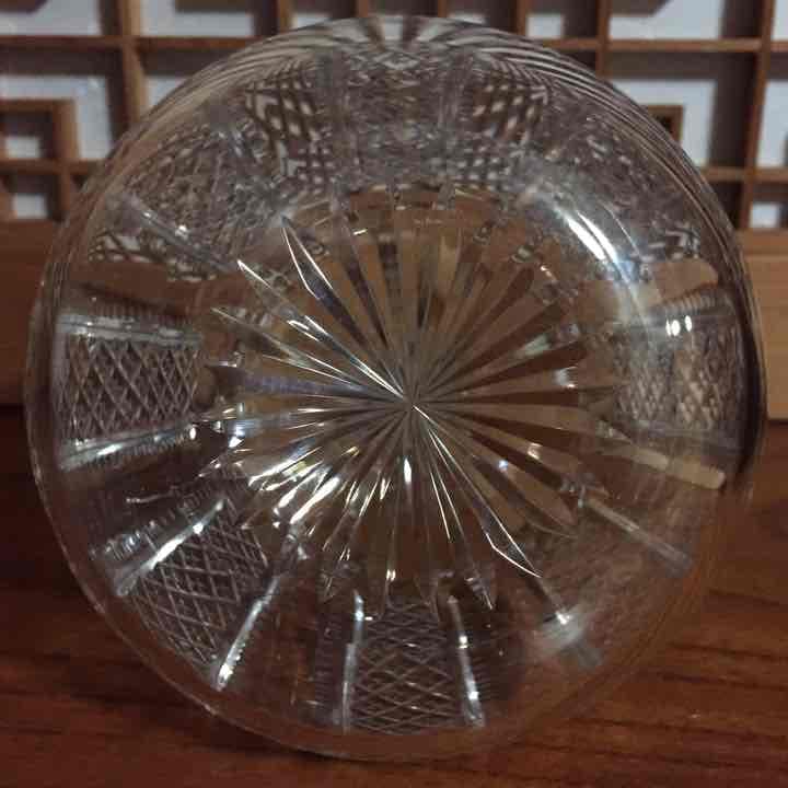 茶道具 切子  硝子デキャンタ