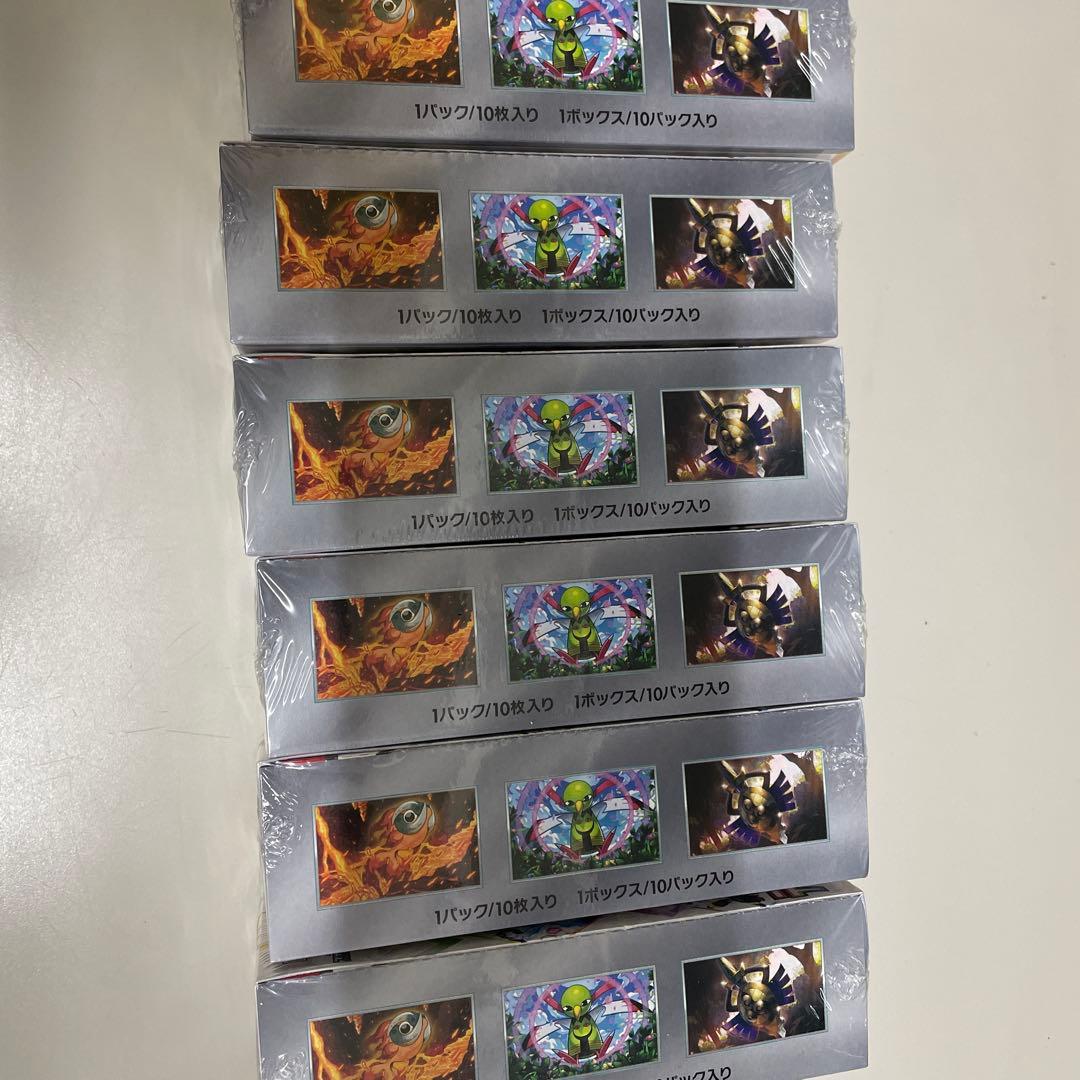 ポケモンカード テラスタルフェスex 6BOX 未開封シュリンク付き