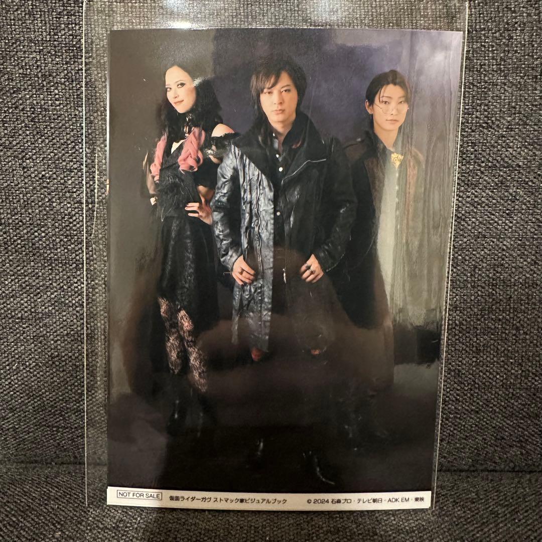 特典 ストマック家 ブロマイド 仮面ライダーガヴ キャラクターブック