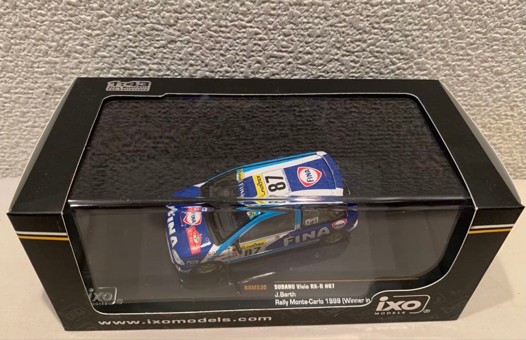 1/43 スバル Vivio RX-R #87 WRCモンテカルロ1999
