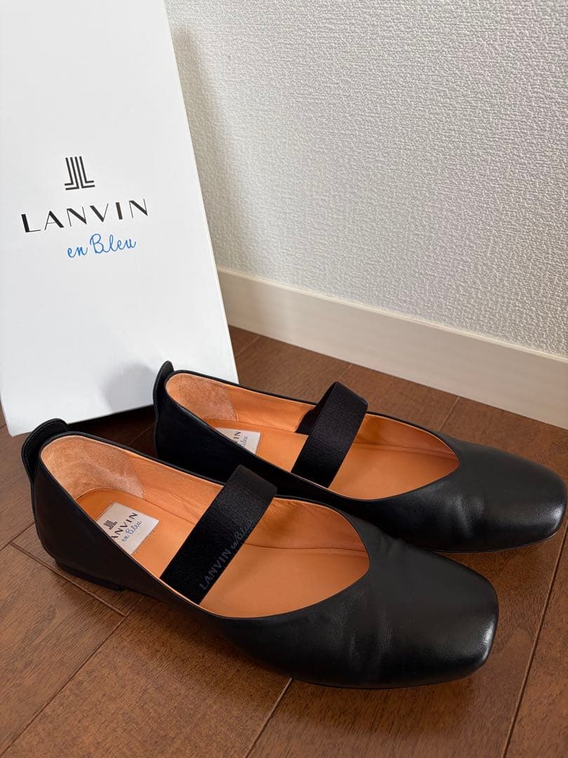 ランバンオンブルー パンプス バレエシューズ