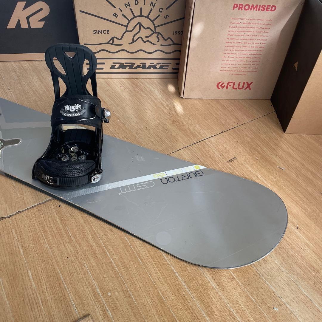 BURTON　バートン　customX　カスタムX　最高峰スノーボードセット