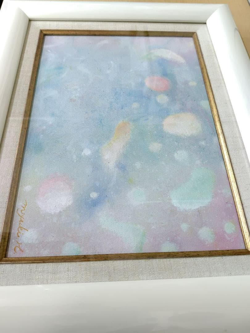 真作保証【原画】はせくらみゆき｜「Spiritual　Sea」直筆サインあり