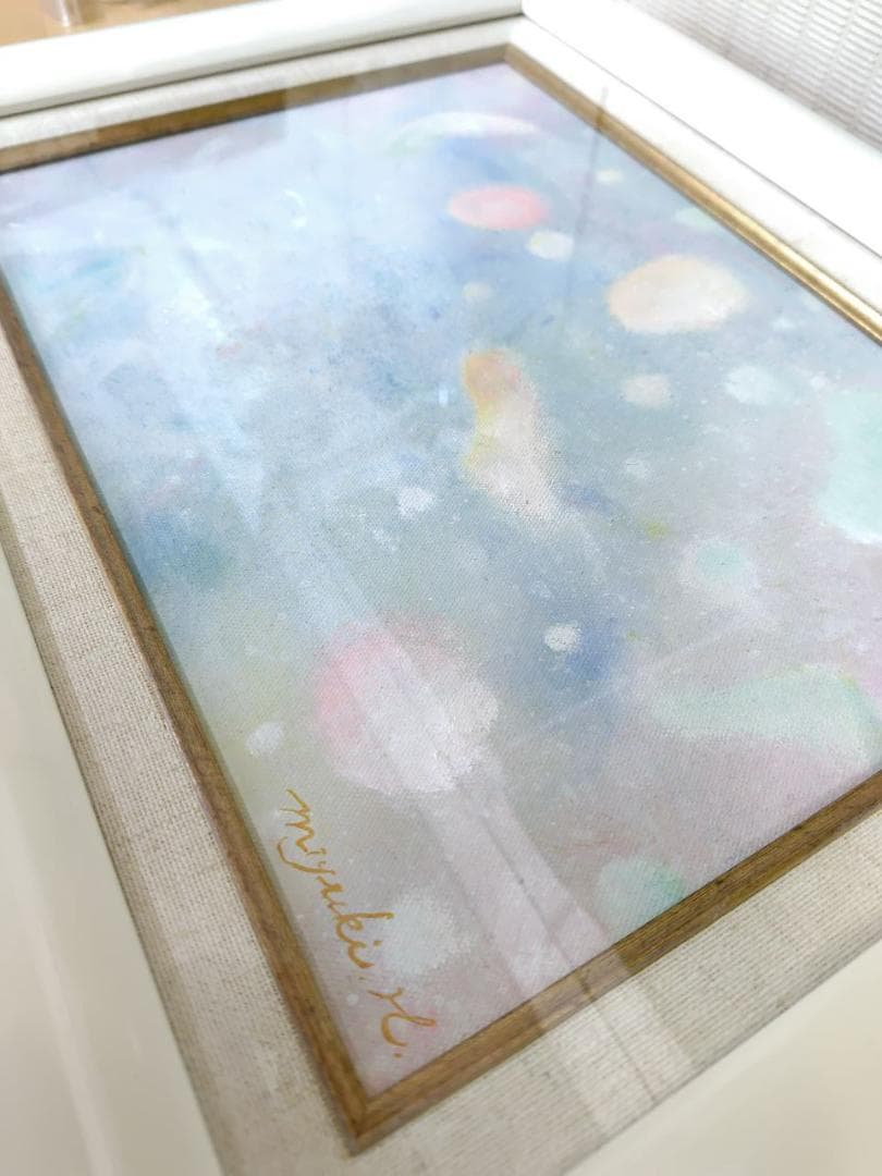 真作保証【原画】はせくらみゆき｜「Spiritual　Sea」直筆サインあり