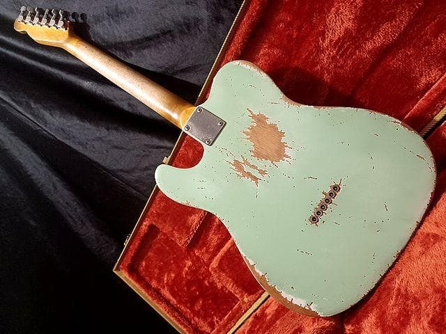 ❆LaquerFinish SurfGreen Relic Telecaster