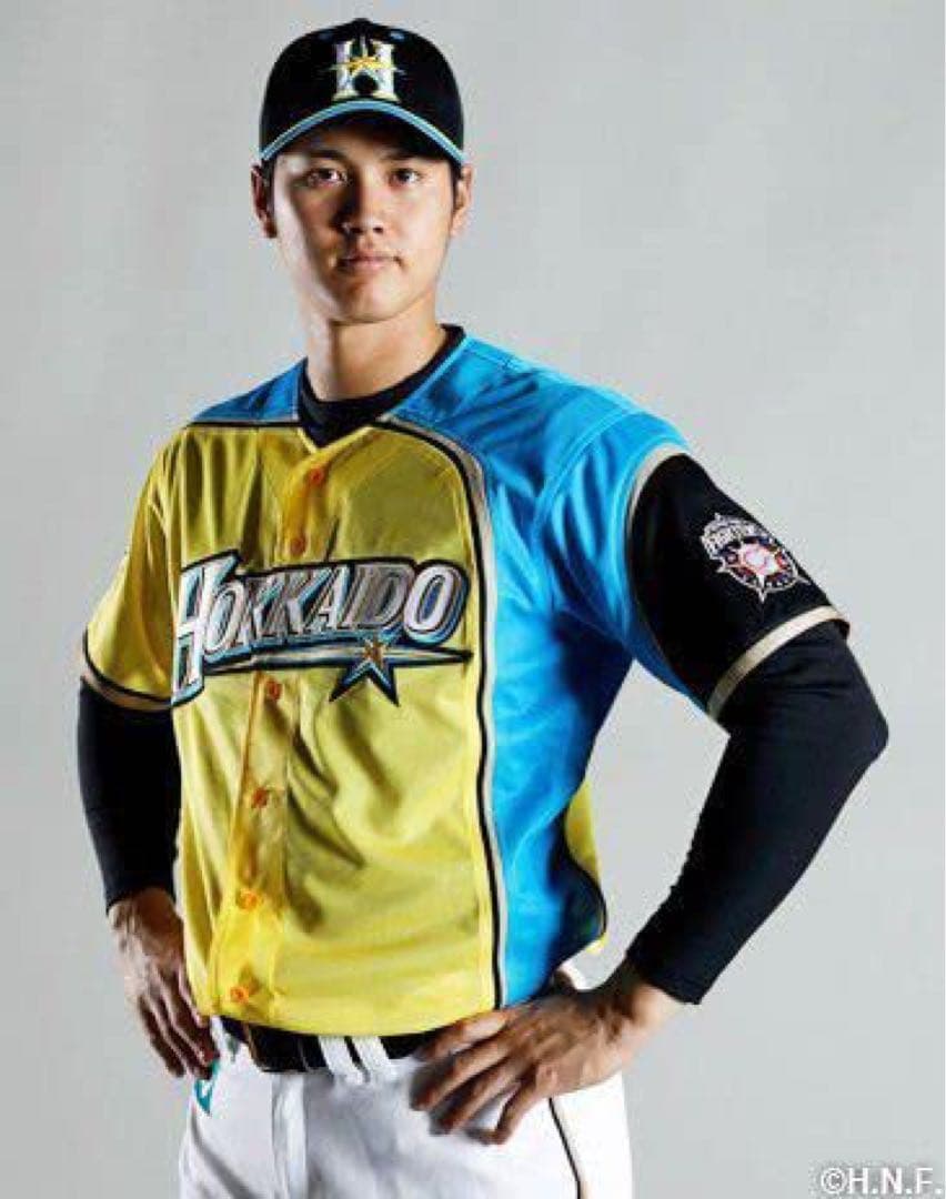 北海道日本ハムファイターズ　ユニフォーム　WBC 日本代表　大谷翔平　M
