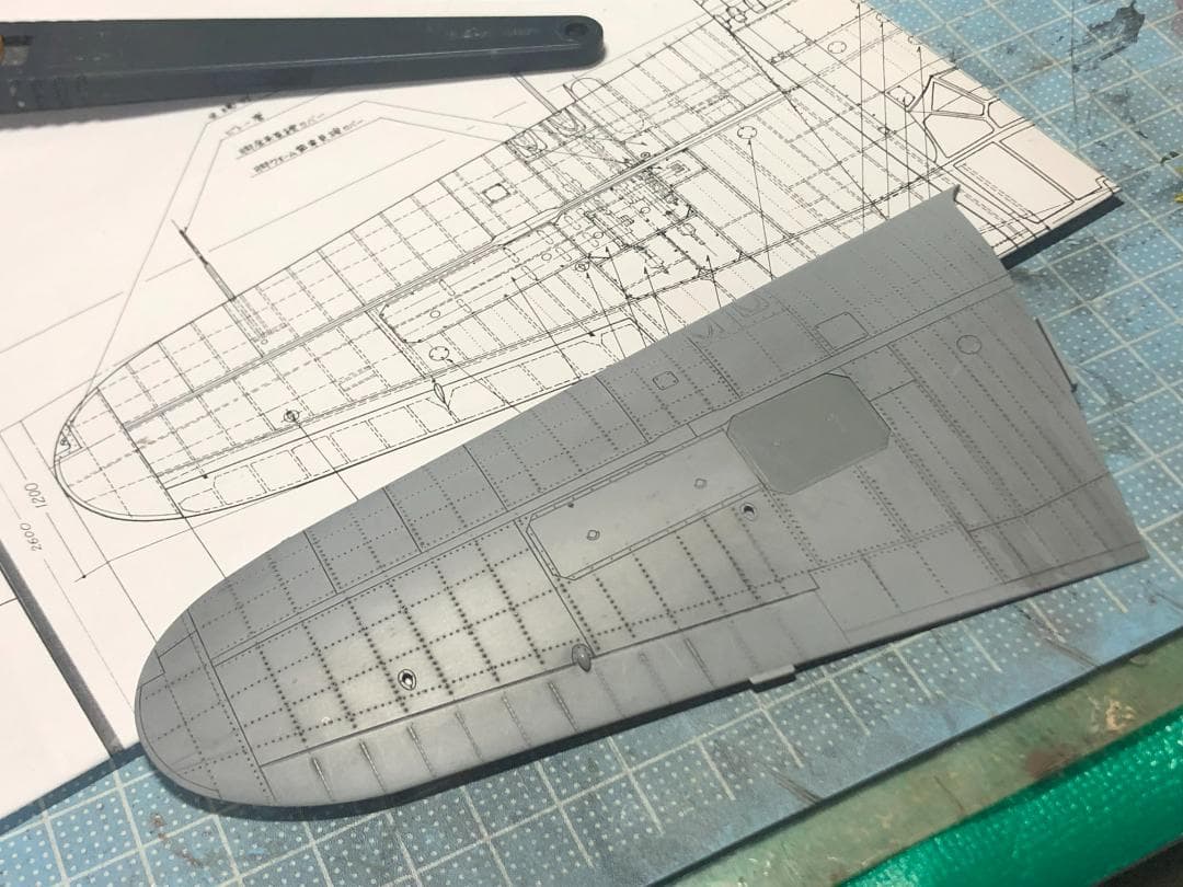 ハセガワ　1/32スケール　雷電　二一型　完成品