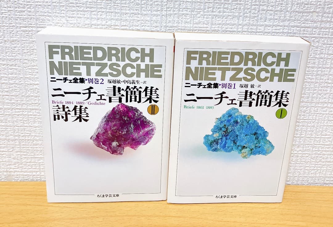 ニーチェ全集 別巻1〜4巻セットニーチェ書簡集Ⅰ Ⅱ生成の無垢上下ちくま学芸文庫
