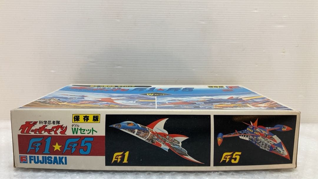 未使用 レア！　ガッチャマン　F1 F5 ゴッドフェニックス　プラモ　昭和47年