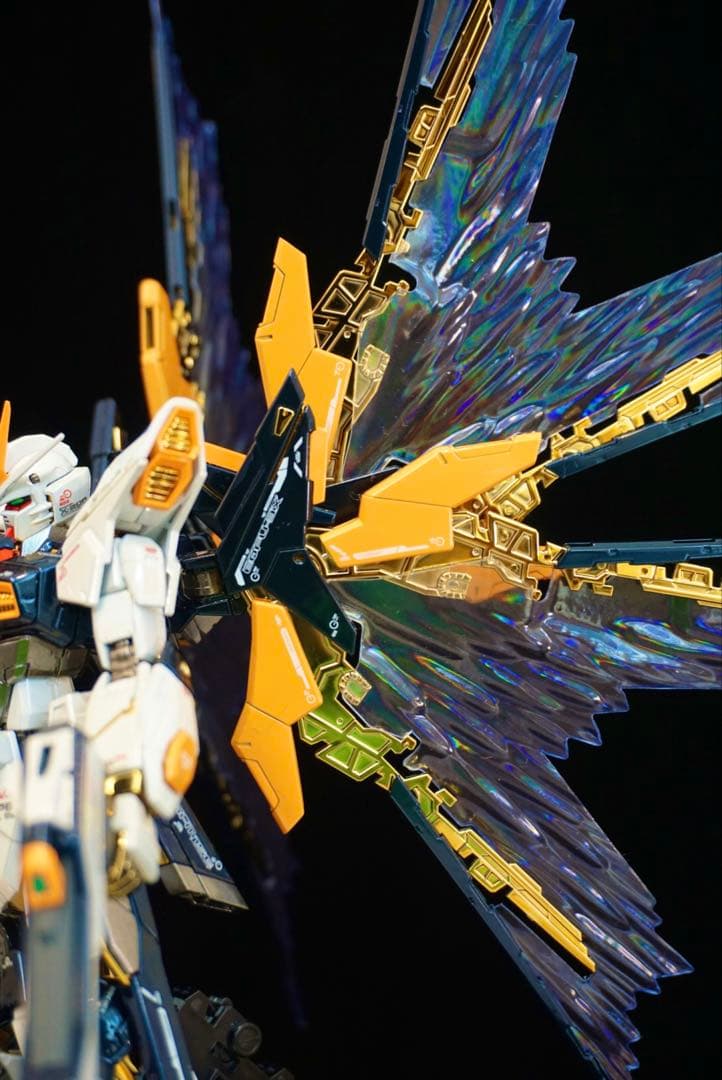 ※正月特価　全塗装RGストライクフリーダム　チタニウムフィニッシュ　ガンプラ
