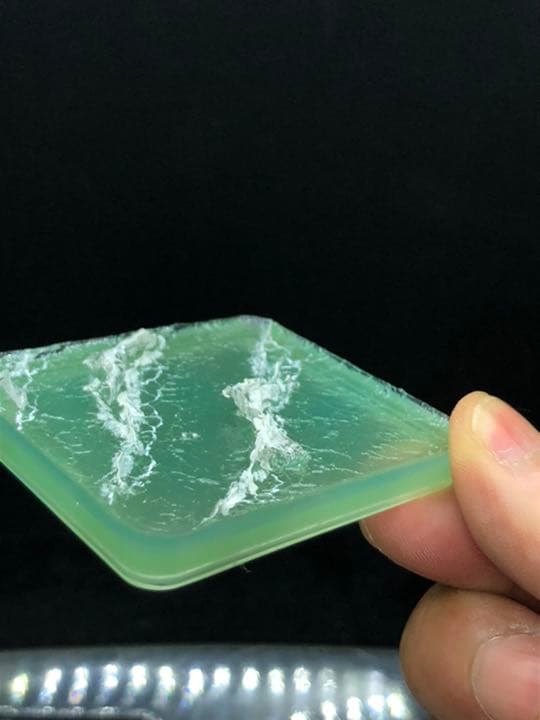 手のひらの波　ジオラマ