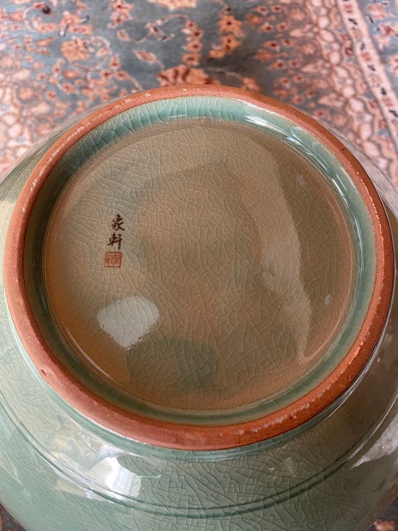青磁花瓶