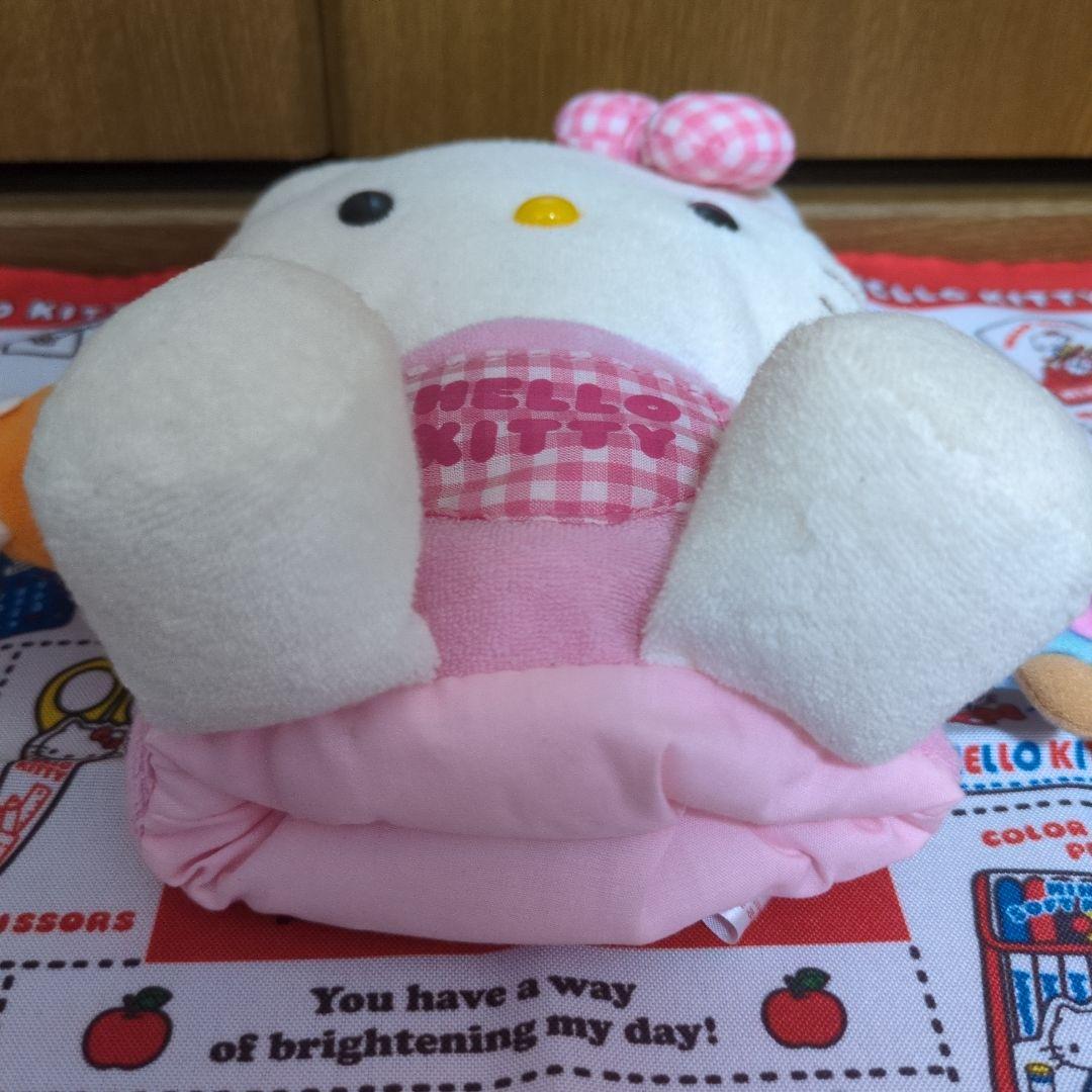 【希少レア】ハローキティ ・ハンドパペット・ぬいぐるみ