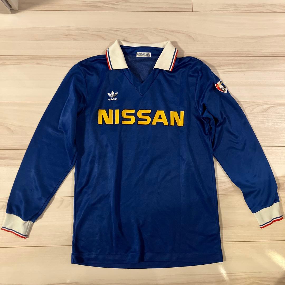 日本リーグ　日産自動車ユニホーム デサントadidas サイズL（超レア物）