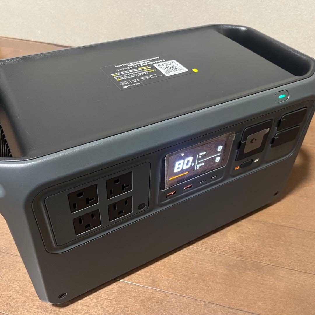 【ほぼ新】DJI POWER 1000 V2 ポータブル電源　1024Wh大容量