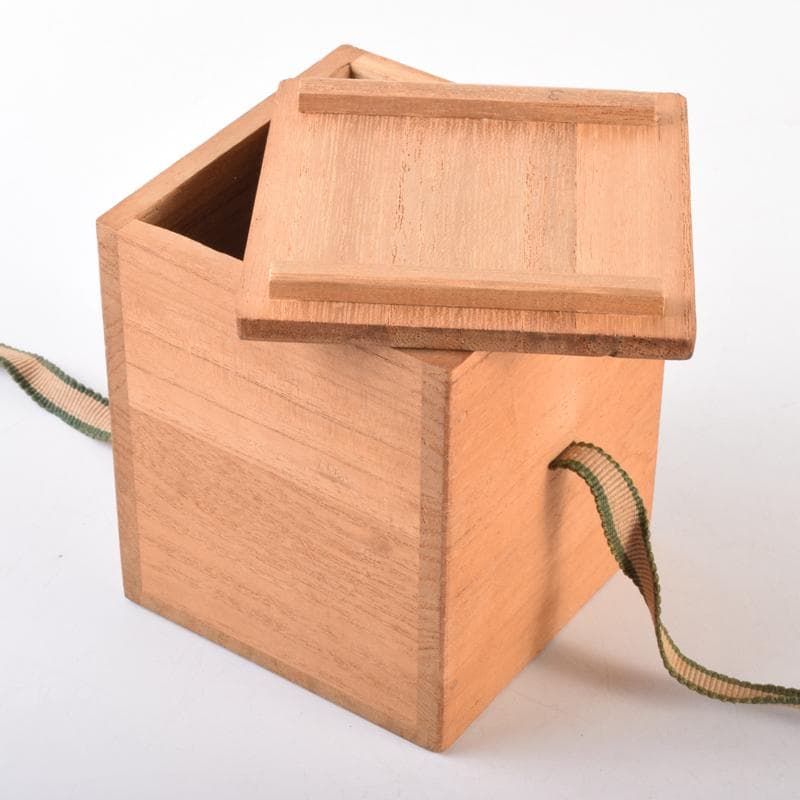 茶道具　高取焼　清水茂生造　文琳茶入　仕覆付　共箱　V　7006