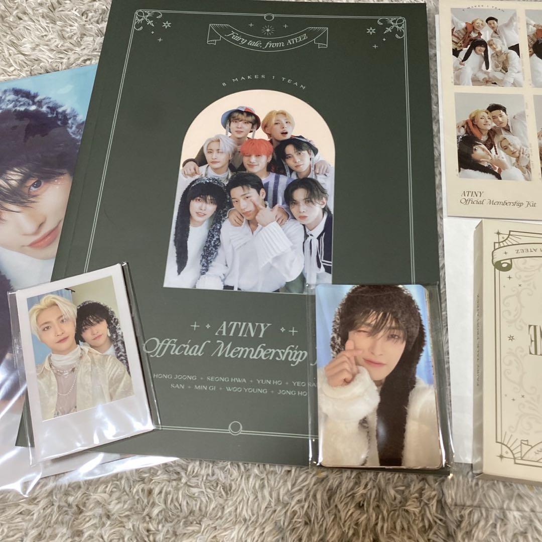 Atiny Membership Kit 4期 本国 fc ATEEZ