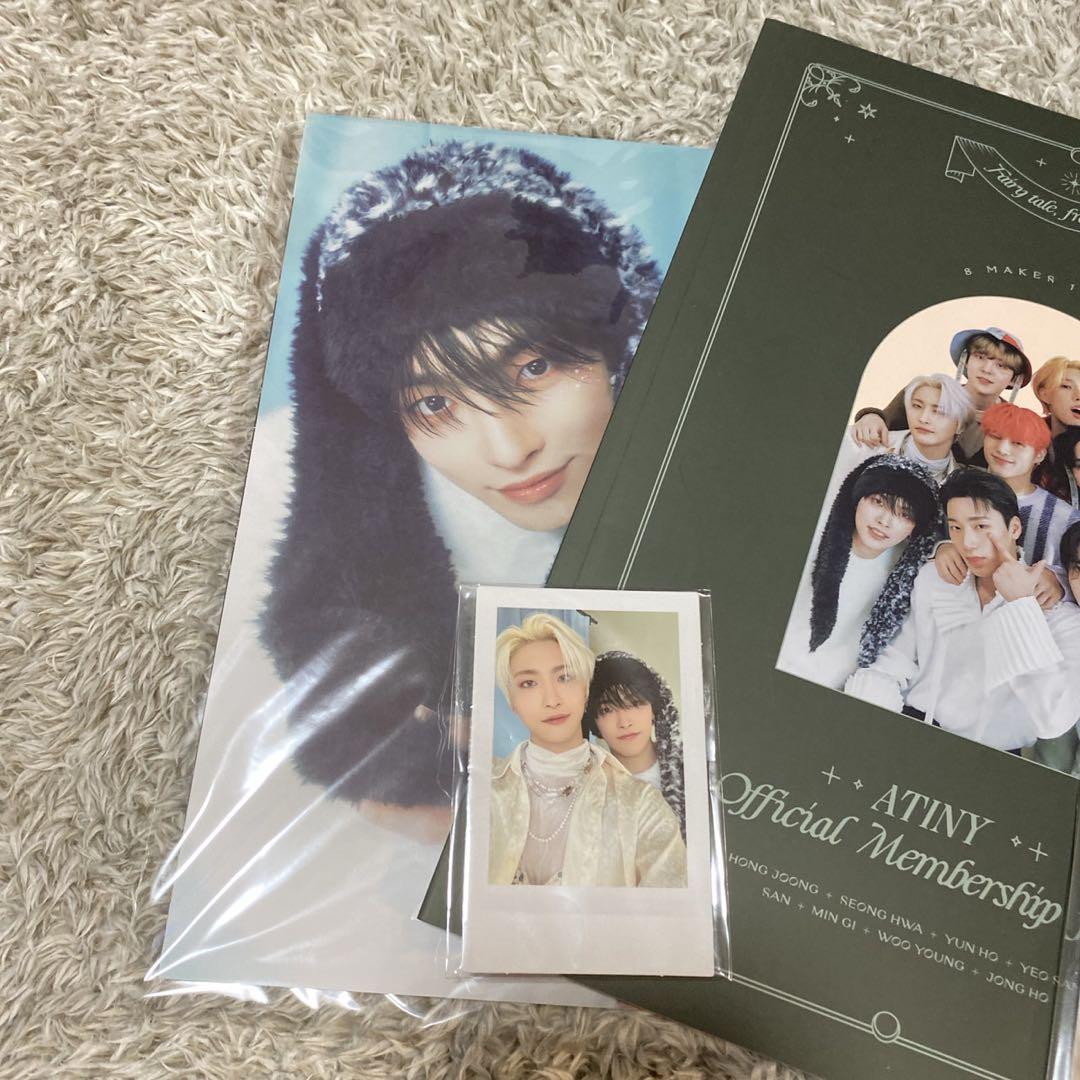 Atiny Membership Kit 4期 本国 fc ATEEZ