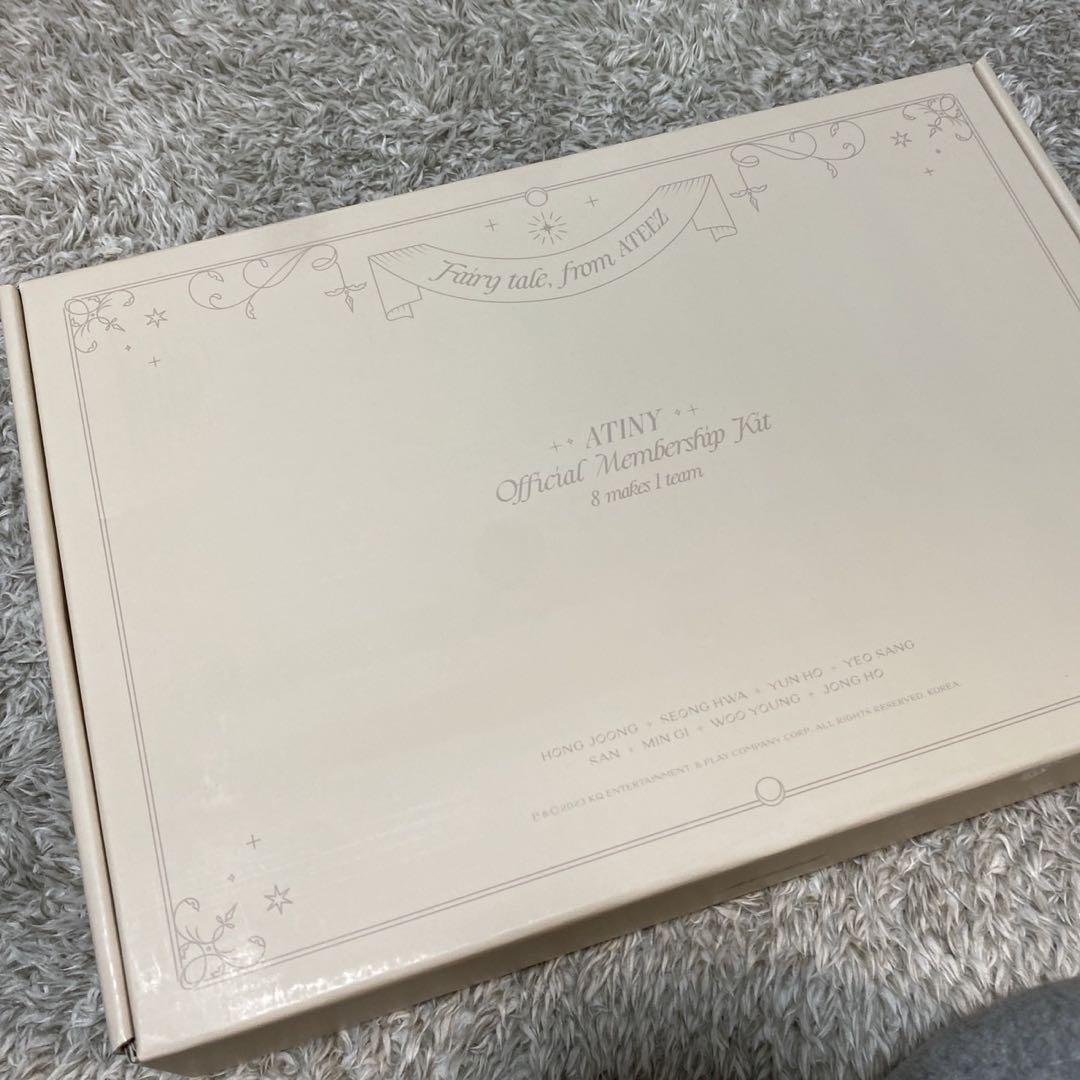 Atiny Membership Kit 4期 本国 fc ATEEZ