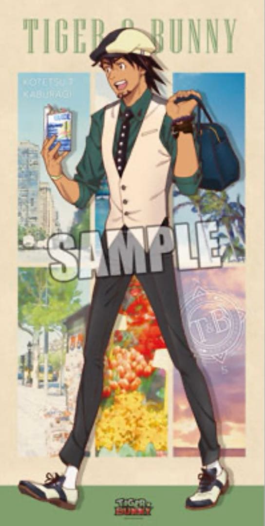 TIGER&BUNNY タイバニ　パルコ　等身大ポスター　虎徹　バーナビー
