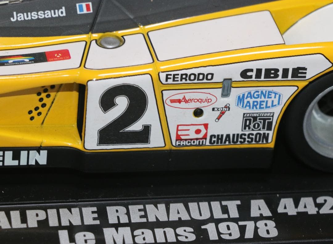ノレブ製 アルピーヌ・ルノーA443 ル・マン1978　1/18 　中古品