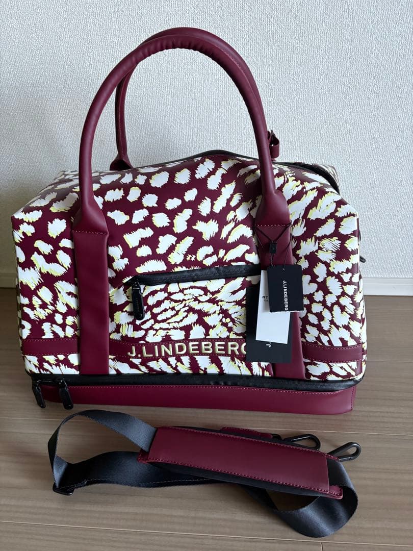新品未使用⭐︎j.lindeberg ボストンバッグ