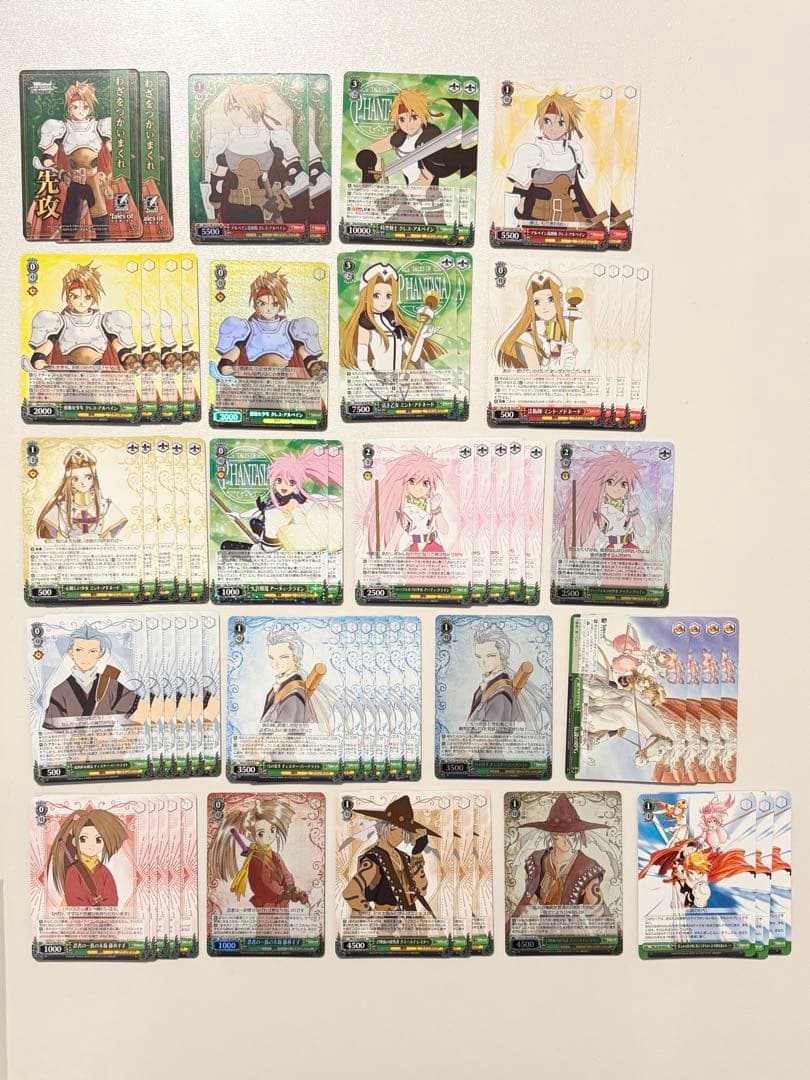 ヴァイスシュヴァルツ　テイルズオブファンタジア　セット