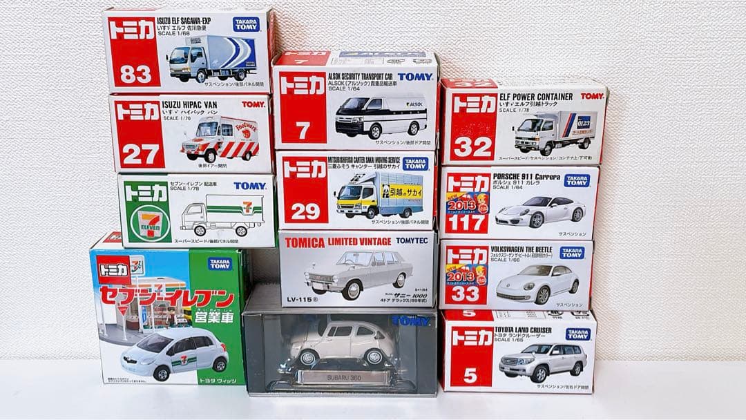 トミカ 16台ミニカーセット 12台＋郵便車コレクション4台　まとめ売り